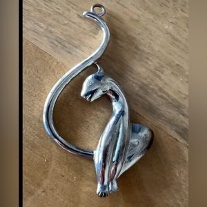 Baby Phat Cat Necklace Pendant